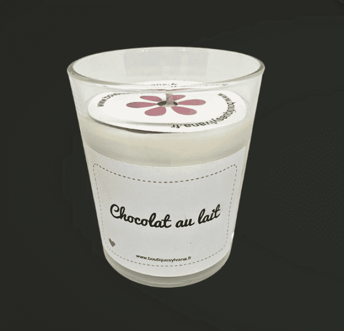 Bougie senteur Chocolat au lait