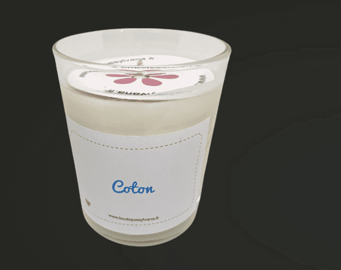 Bougie senteur Fleur de Coton