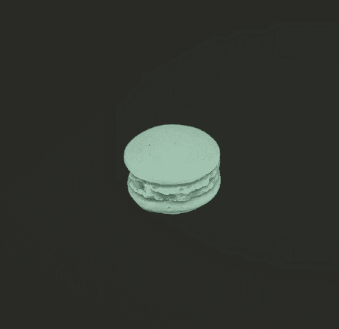 Fondant macaron senteur Vanille des îles 