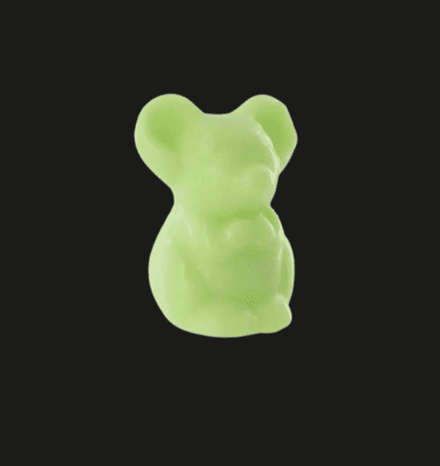 Le petit savon - Souris verte