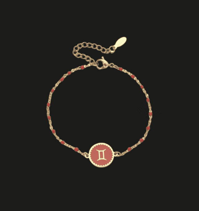 Le bracelet signe astrologique - Gémeaux