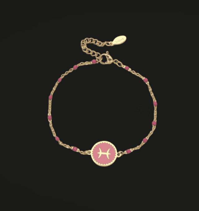 Le bracelet signe astrologique - Poisson