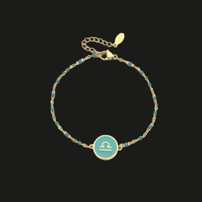 Le bracelet signe astrologique - Balance